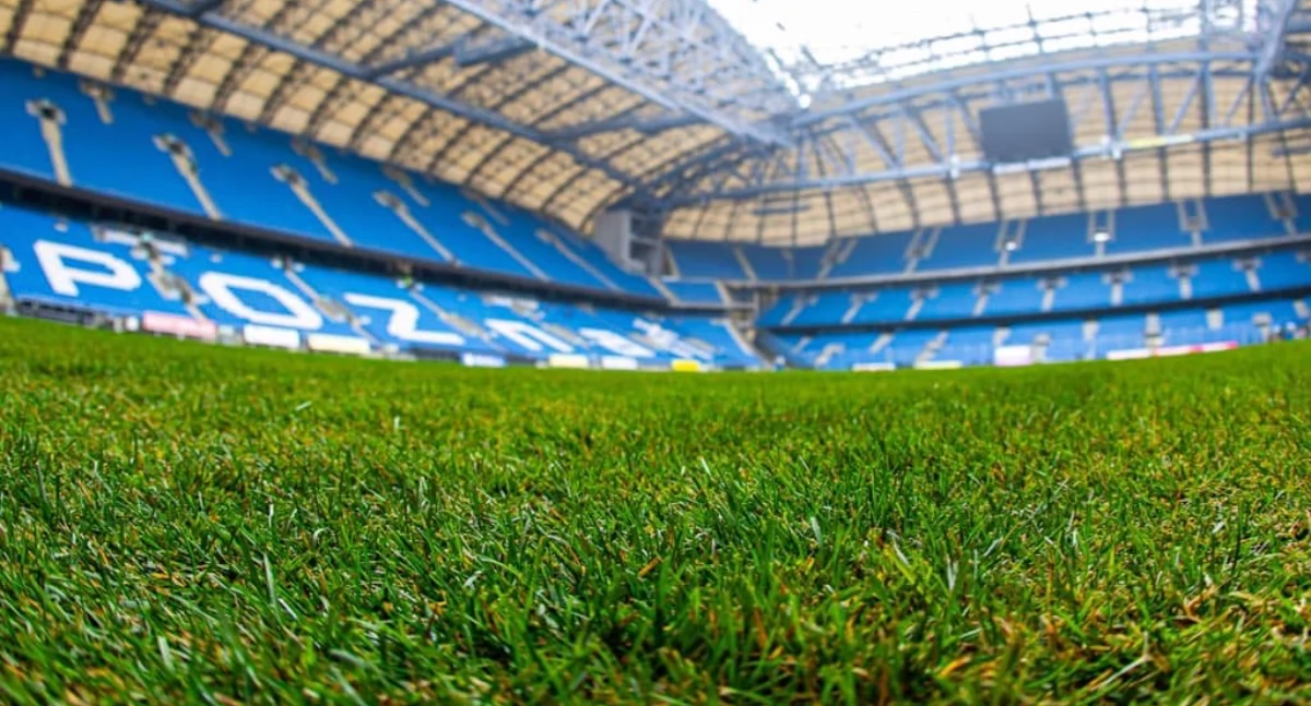 Football, murawa Bułgarskiej wytrzyma - zdjęcie, fotografia