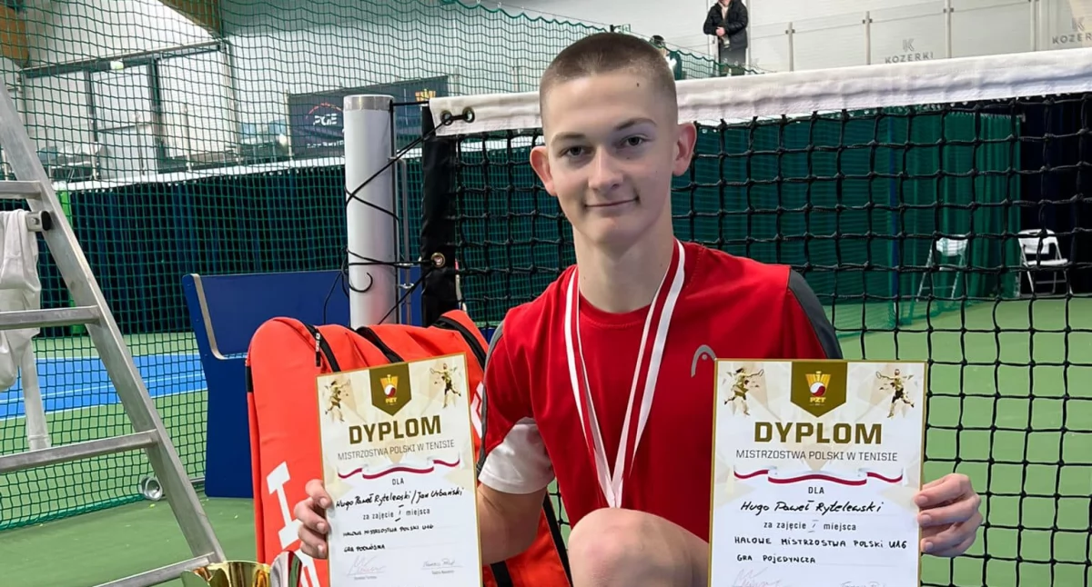 Tenis, złota poznaniaka tenisowych mistrzostwach Polski! - zdjęcie, fotografia