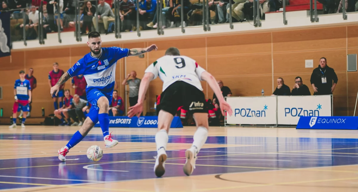 Dominik Solecki - grający trener futsalistów Wiary Lecha, fot. FB Sekcja Futsalu Wiary Lecha