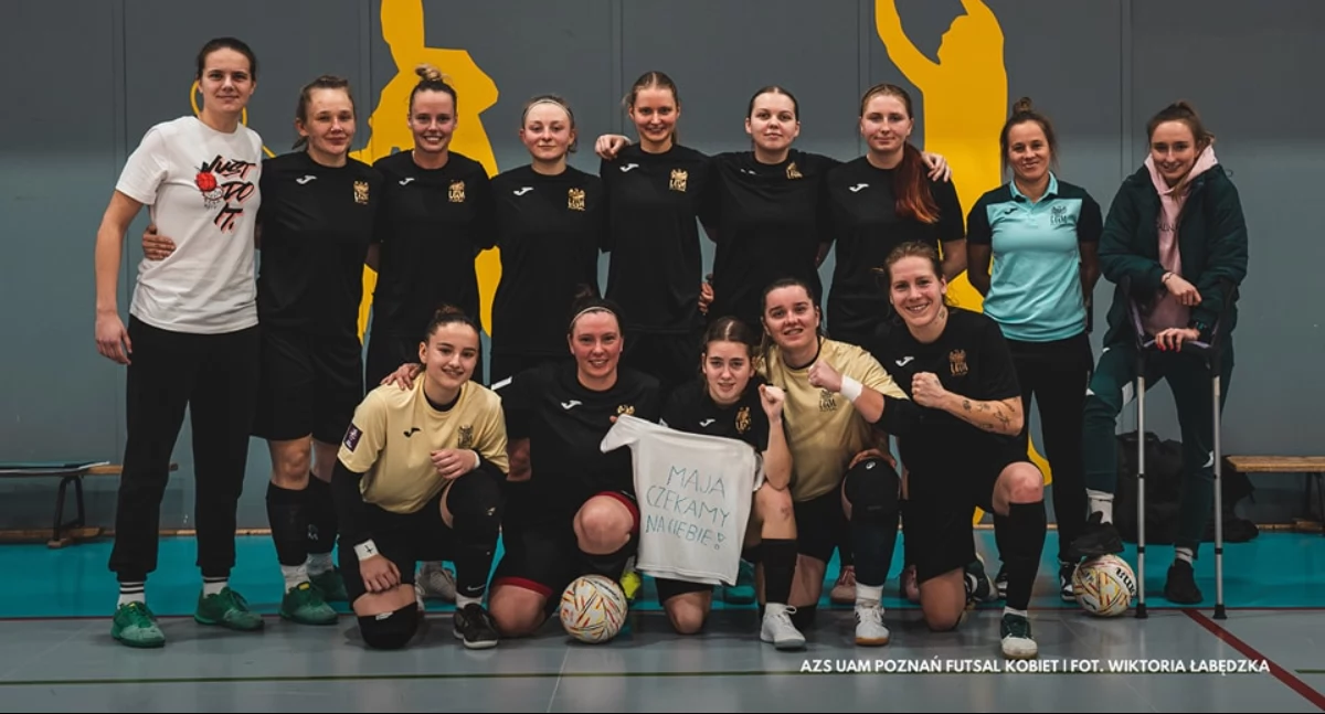 fot. Wiktoria Łabędzka / AZS UAM Poznań Futsal Kobiet