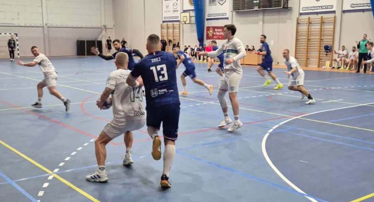 Szczypiorniak, Grunwald Poznań zagrał sparing Energą pozyskał Kalisza zawodnika - zdjęcie, fotografia