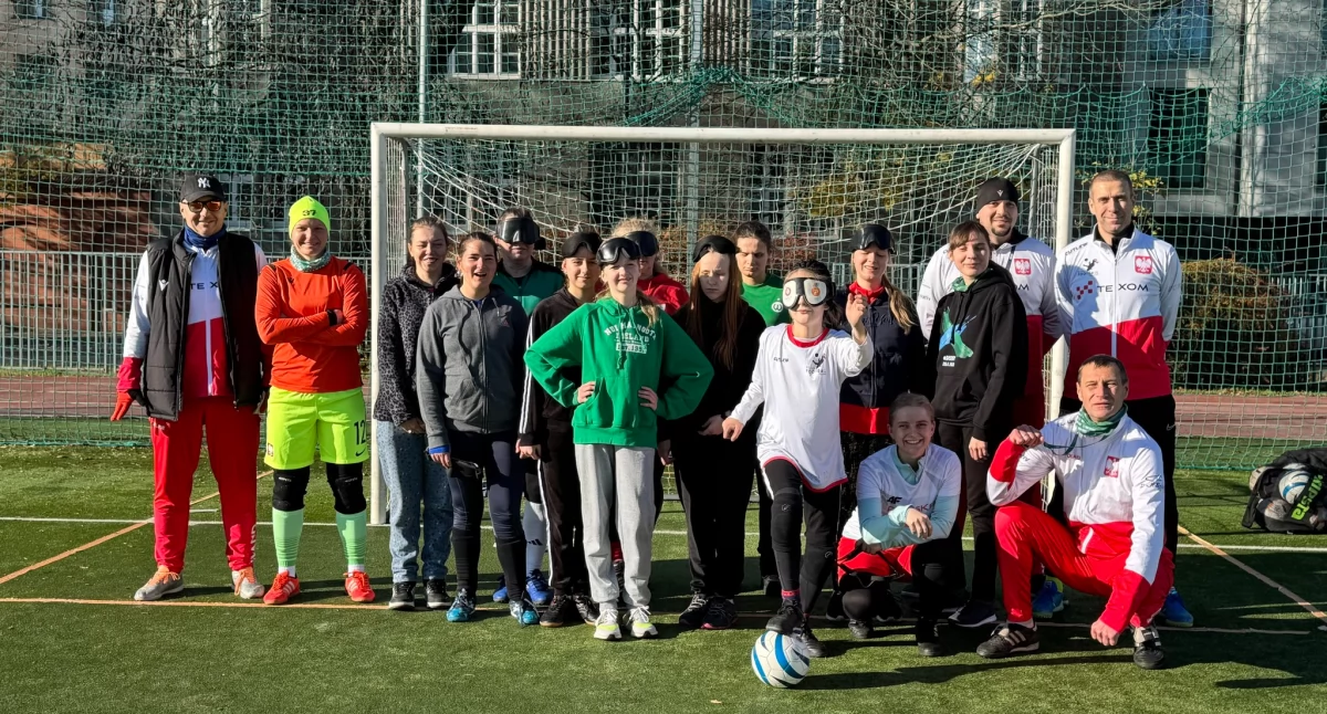 Pierwsze zgrupowanie kadry Polski kobiet w blindfootballu, fot. FB Blindfootball Polska 
