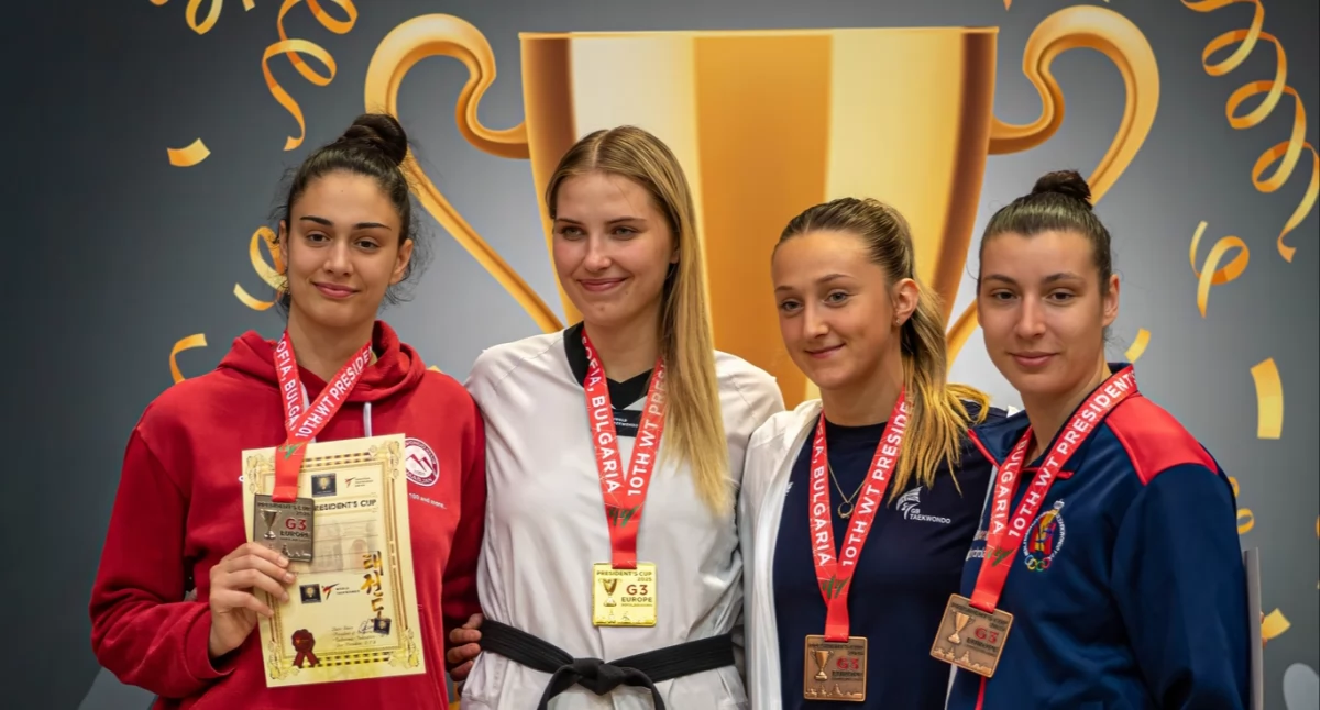 Taekwondo olimpijskie, Dagmara Haremza najlepsza Pucharze Świata Cieszę przerwałam passę trzecich miejsc - zdjęcie, fotografia