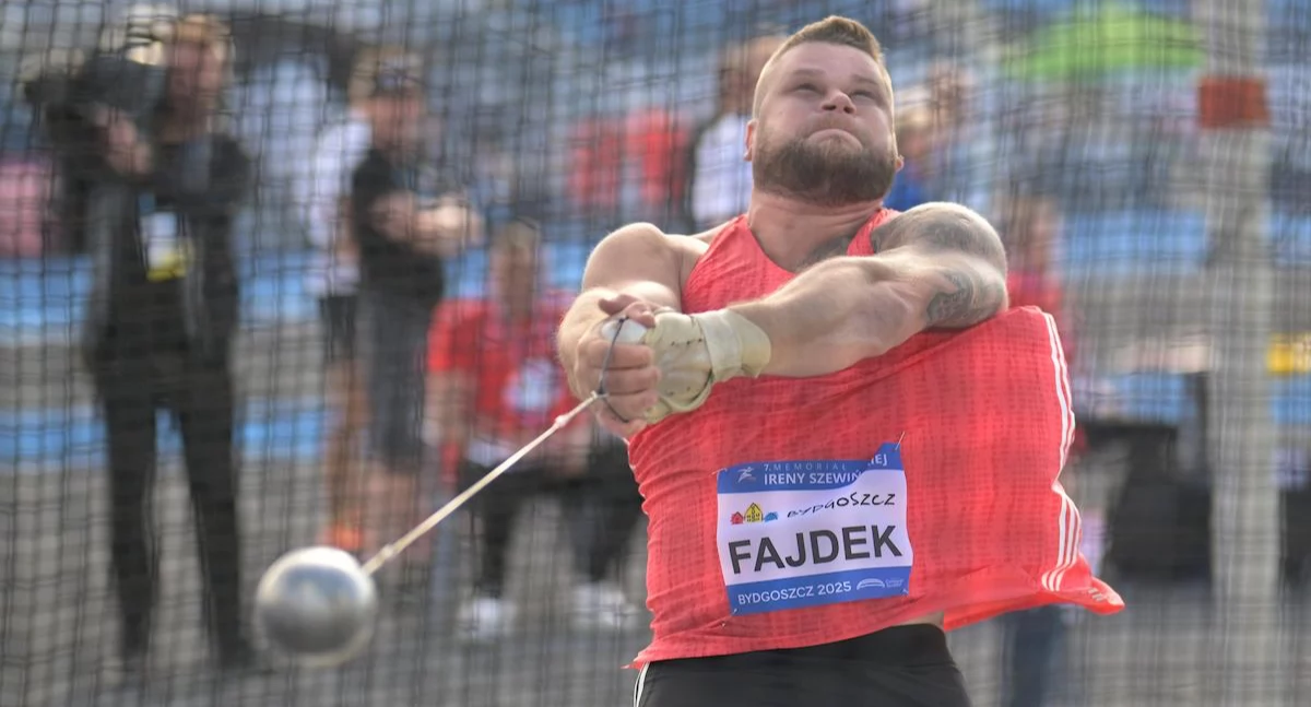 Lekka atletyka, Memoriał Szewińskiej Równy Sołtysiak Fajdek robią swoje - zdjęcie, fotografia
