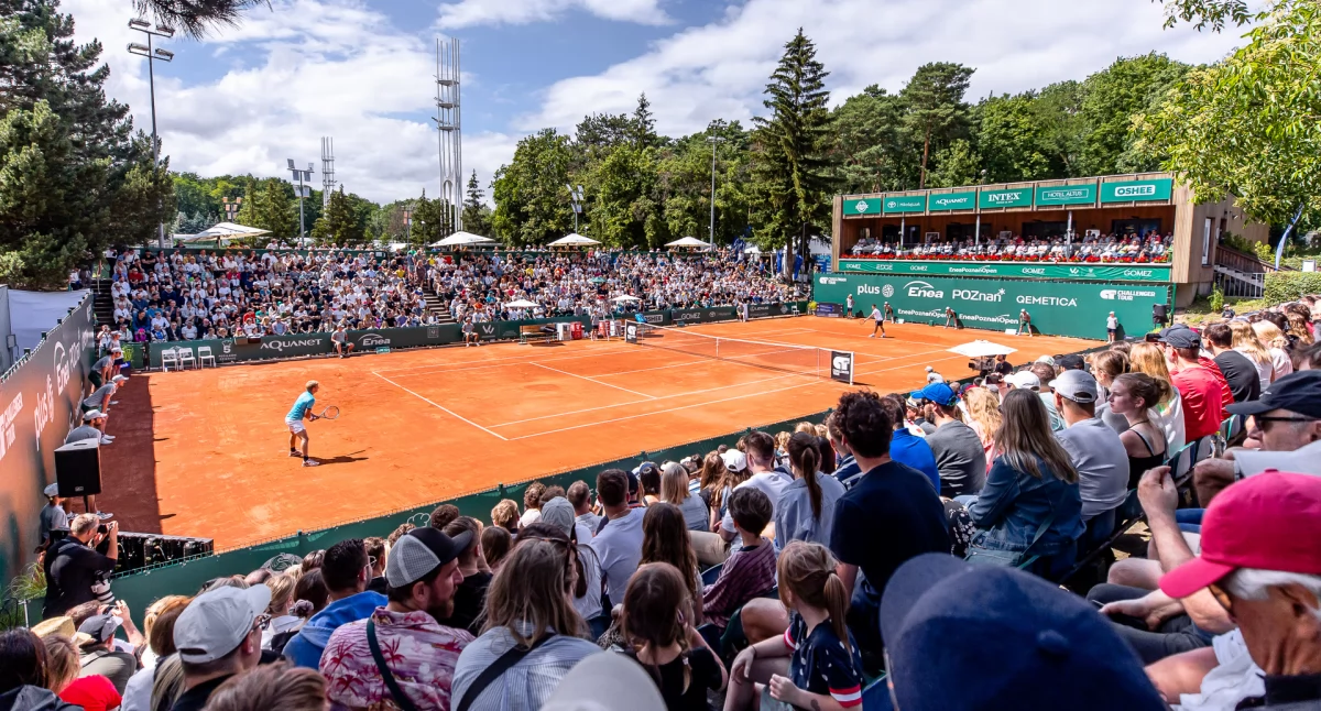 Tenis, Polski pojedynek pierwszej rundzie Zmiany drabince - zdjęcie, fotografia