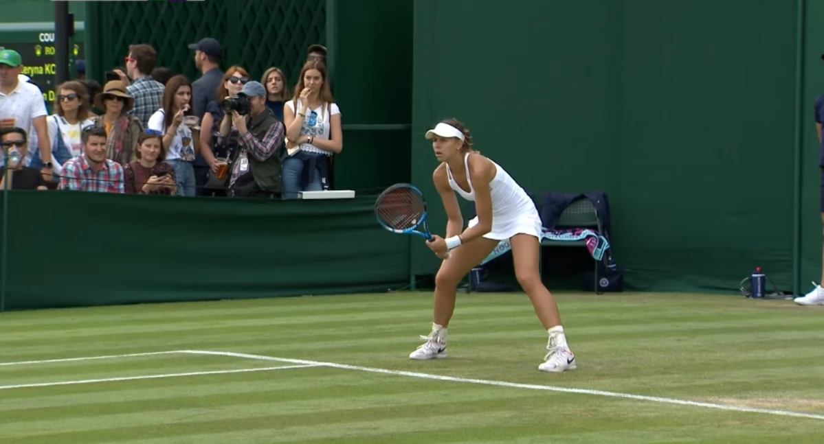 Tenis, Magda Linette Wielkich Szlemach ewidentnie teraz blokadę - zdjęcie, fotografia
