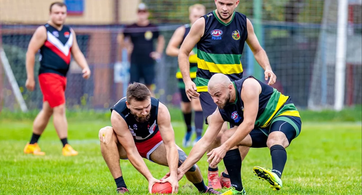 Inne, Polska Futbolu Australijskiego Poznaniu Pierwszy historii weekend - zdjęcie, fotografia