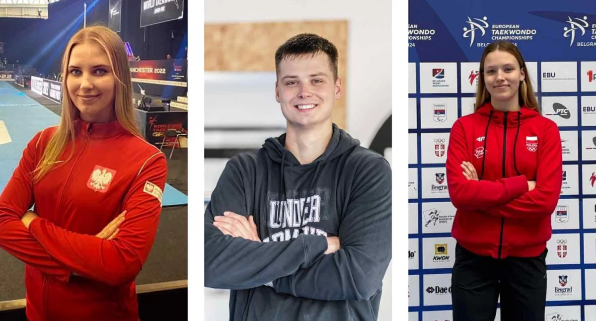 Taekwondo olimpijskie, Troje taekwondzistów poznańskich klubów drodze mistrzostwa świata Wszyscy debiutanci - zdjęcie, fotografia