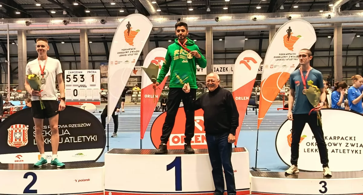 Lekka atletyka, chodzie Najlepszy wynik świecie medal Poznania - zdjęcie, fotografia