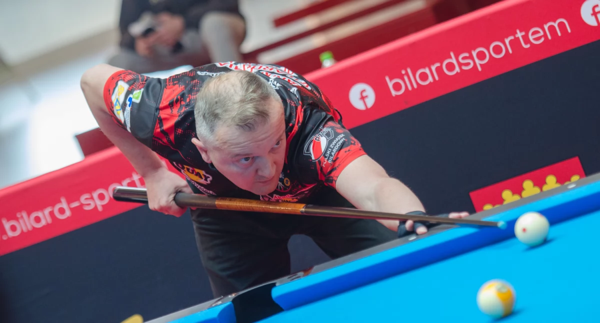 Bilard, sezon Bilardowej Ekstraklasy jedynak - zdjęcie, fotografia