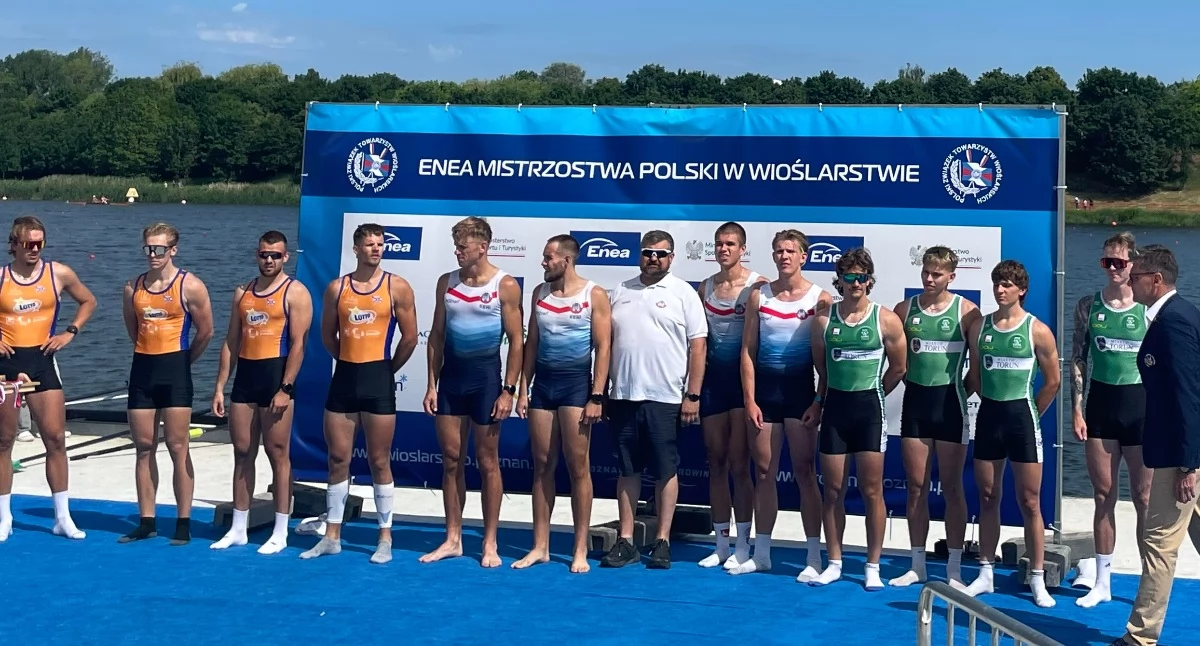 Wioślarstwo, Pięć poznańskich medali Mistrzostw Polski Wioślarstwie Pożegnanie olimpijki zaskakujący powrót - zdjęcie, fotografia