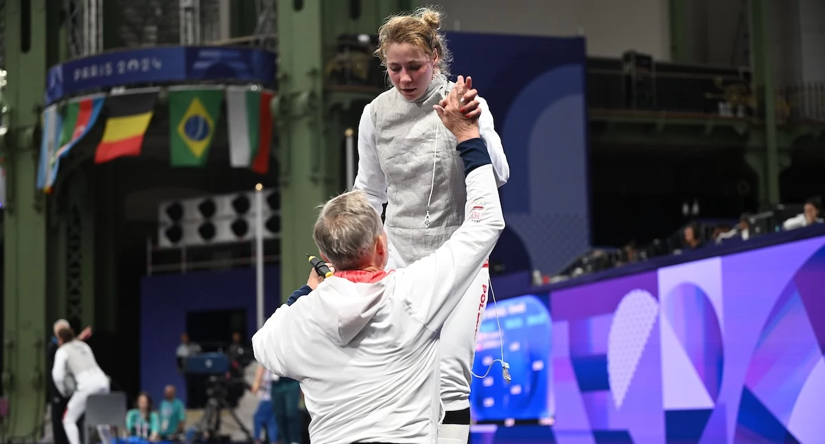 Szermierka, Oszukana olimpijka” Julia Walczyk Klimaszyk dostała wsparcie InPost Sport „Teraz mogę skupić sporcie” - zdjęcie, fotografia