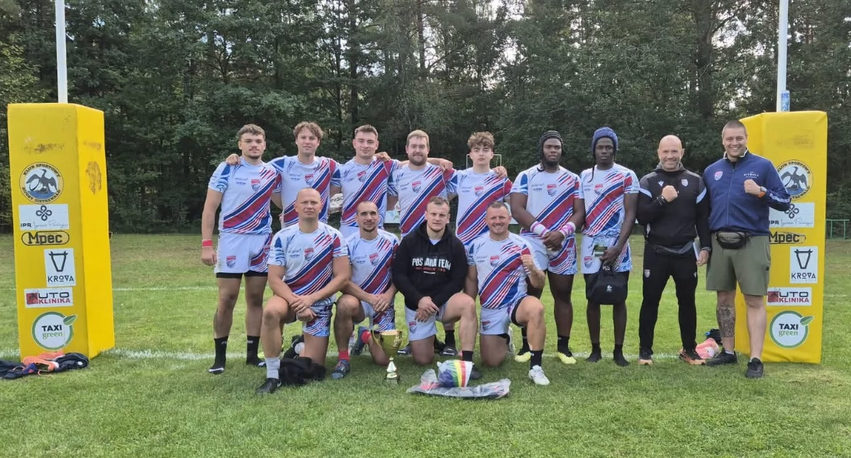 Rugby, Rekordowa liczba drużyn Posnania podium początek walki obronę mistrzowskiego tytułu - zdjęcie, fotografia