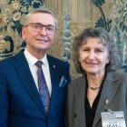 Ewa Kasprzyk i poseł Tadeusz Tomaszewski