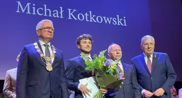 Michał Kotkowski - laureat Nagrody Sportowej Miasta Poznania GALERIA
