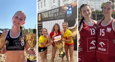 Poznańskie szczypiornistki z sukcesami w plażówce. Kadrowiczki grają teraz w Global Tour