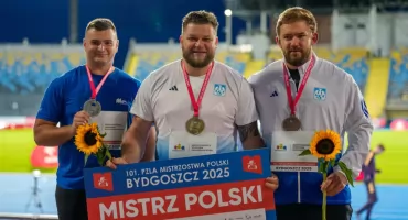 Dziewięć medali i trzy tytuły mistrzowskie dla AZS-u Poznań w deszczu i wietrze GALERIA MEDALISTÓW