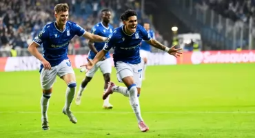 Koncertowa gra Lecha Poznań. Rapid Wiedeń rozbity