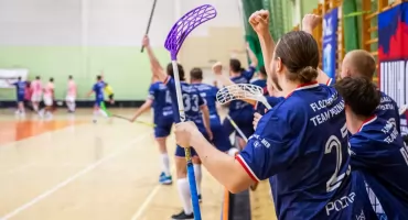 Unihokejowe gradobicie. Floorball Team Poznań z przytupem otworzył sezon