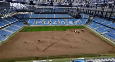 Najpierw maraton, potem wymiana murawy na Enea Stadionie. A kolejna też już jest zaplanowana