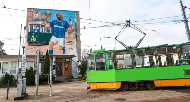 Mural oficjalnie odsłonięty. Ishak symbolem mistrzowskiego tytułu 