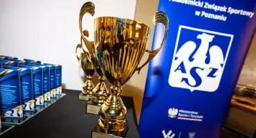 OŚ AZS najlepsza w Polsce, w czołowej setce jeszcze pięć innych klubów z Poznania