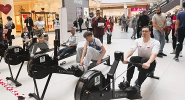 Poznań wiosłował dla Wielkiej Orkiestry Świątecznej Pomocy. I walczył o podium