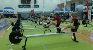 Bez kadrowiczów, ale z rekordem. Mistrzostwa Polski na Ergometrach Kajakowych w Poznaniu