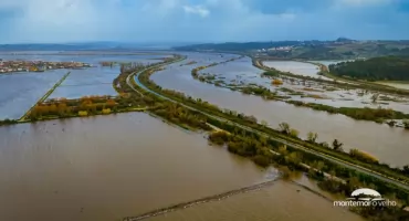 Montemor pod wodą, ewakuacja, stan klęski żywiołowej. Reprezentacja Polski kajakarzy przeniesiona do Geres