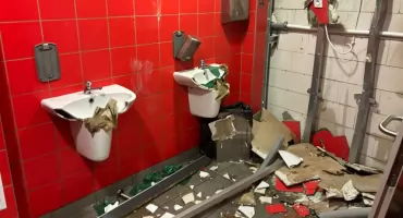 Pseudokibice Lecha Poznań zdemolowali stadion Widzewa