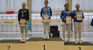 Młodzieżowe Mistrzostwa Polski we Florecie. Pięć medali zostało w Poznaniu