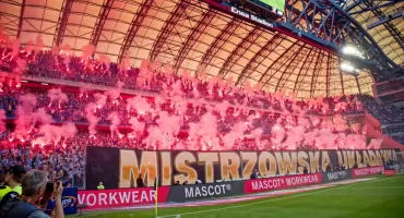 Lech Poznań - Wisła Płock. Mecz, oprawa, kibice. GALERIA ZDJĘĆ