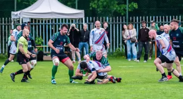 Rugbyści Posnanii ze srebrnym medalem. Z awansu do Ekstraligi cieszy się Sparta Jarocin