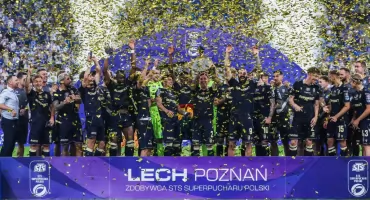 Debiutanci Terry Yegbe i Mateusz Lis po wywalczeniu Superpucharu Polski