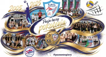 Jubileusz siatkarskiego IUKS Jedynka. Turniej Pokoleń i piękny gest wobec trenera Fortu Poznań