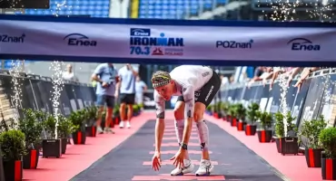 Co za finisz. Zwycięzca Enea Ironman Poznań 