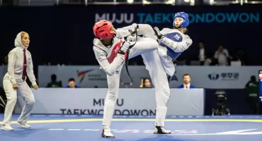 Dagmara Haremza z punktami do rankingu olimpijskiego. W kolebce taekwondo walczyły trzy zawodniczki z Poznania