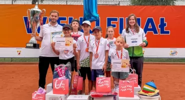 Drużyna Asów z Parku Tenisowego Olimpia najlepsza w Tenisowej Talentiadzie 