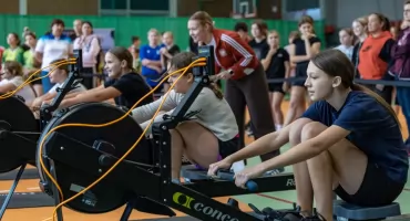 Była mistrzyni świata zachęcała do uprawiania wioślarstwa. Pierwszy Krok Wioślarski w Suchym Lesie