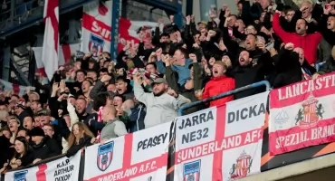 Lech Poznań - Sunderland. Kibice Kolejorza i A.F.C. fans 